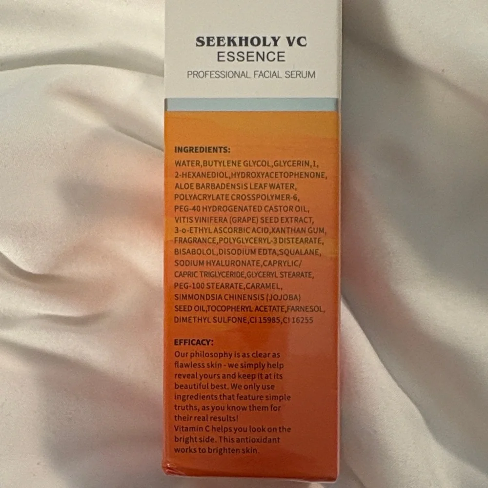 Seekholy Vitamin C  Essence Professional Facial Serum 30ml- New Sealed